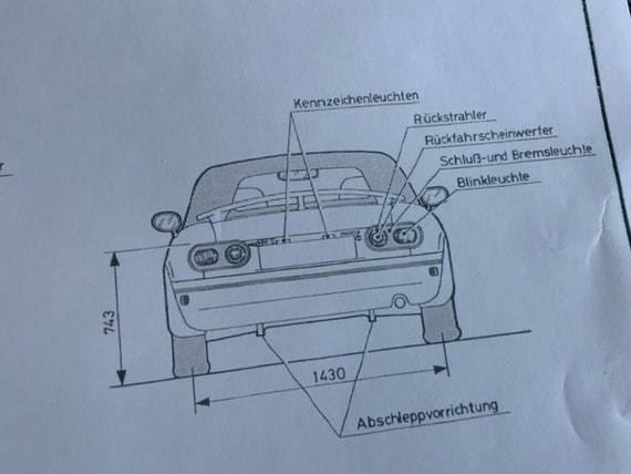 Mazda MX-5 Miata Roadster 1990 Design Drawing Artwork - Etsy Canada