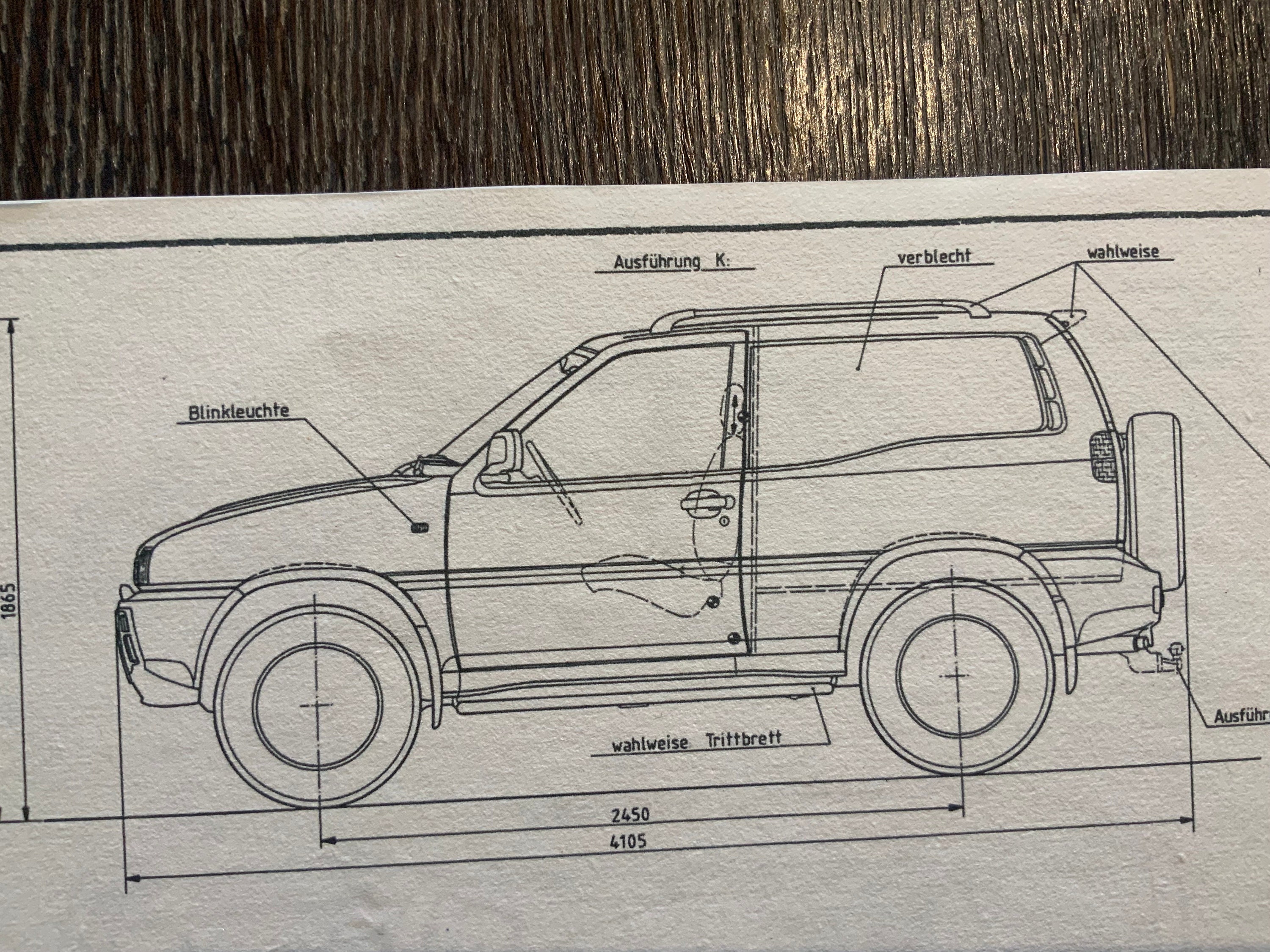 Nissan Terrano II R20 1993 Short Construction Drawing ART Work - Etsy