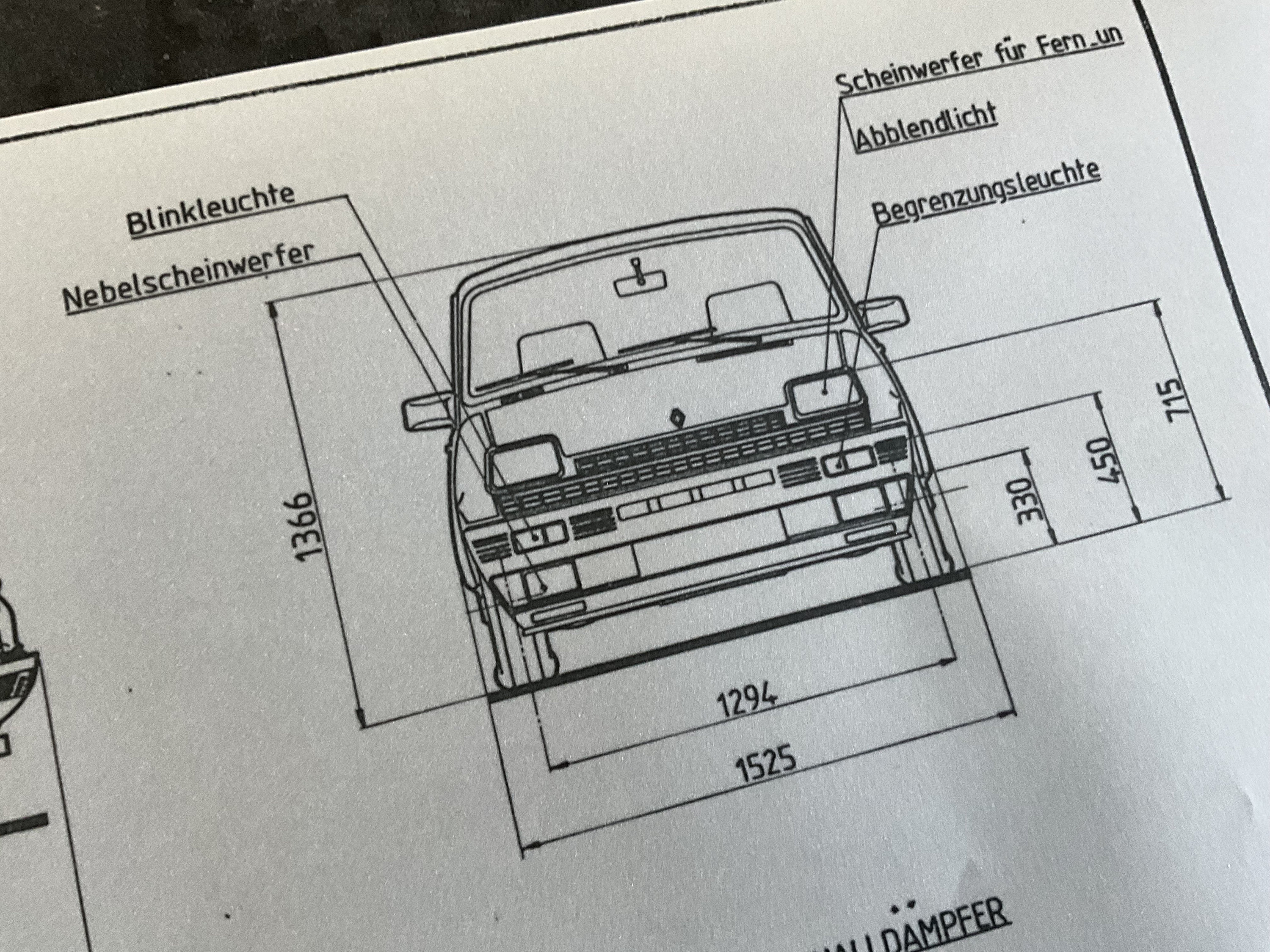 Renault R5 122B ALPINE Turbo Gordini From 1980 Construction Drawing ART ...
