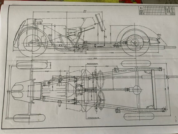 BMW 328 1937 Design Drawing ART Work Blueprint - Etsy