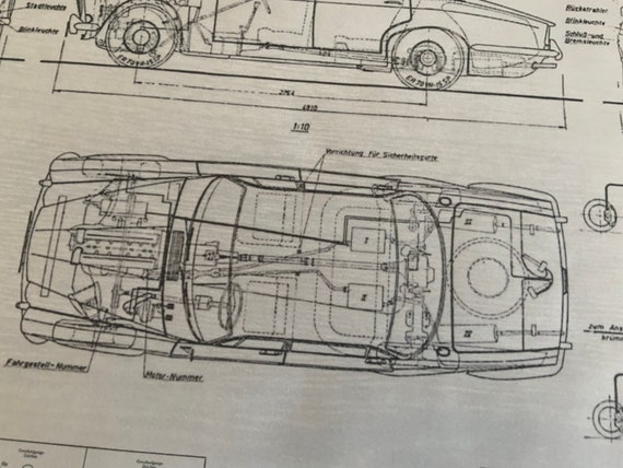 ジャガー XJ6 1969 設計図 アート作品 - Etsy 日本
