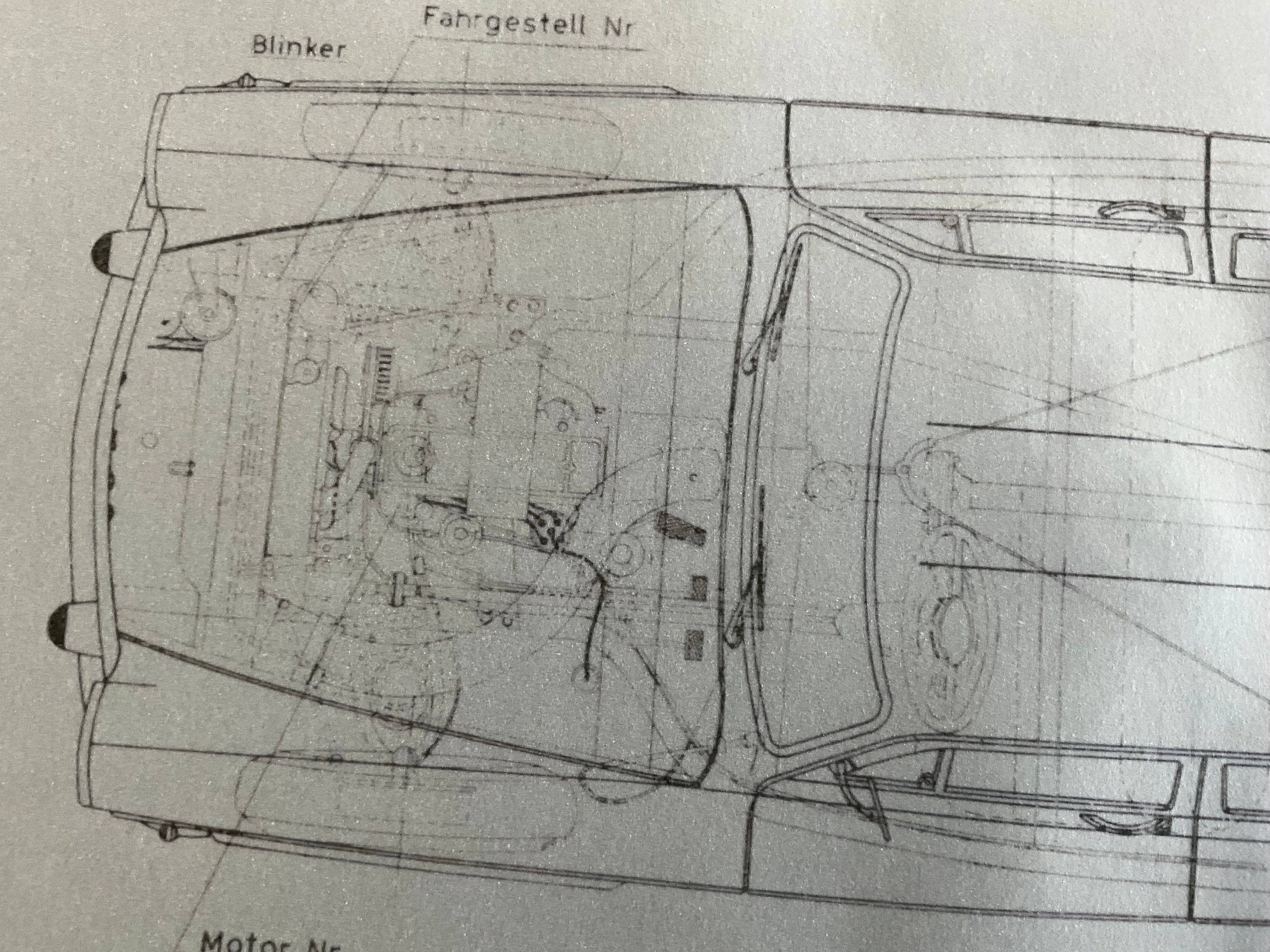 Simca Aronde 1962 Construction Drawing ART Work Blueprint - Etsy