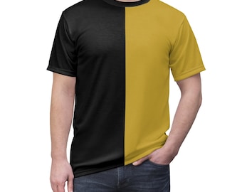 Split Half Shirt Etsy