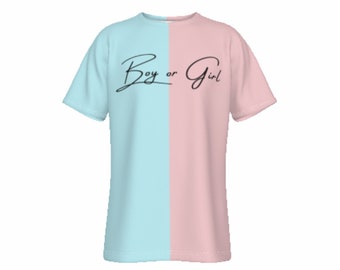 Pink and Blue Shirt - Etsy