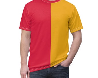 Half And Half Tee Etsy