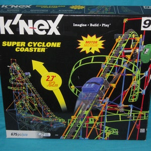 Knex super cyclone roller coaster sale