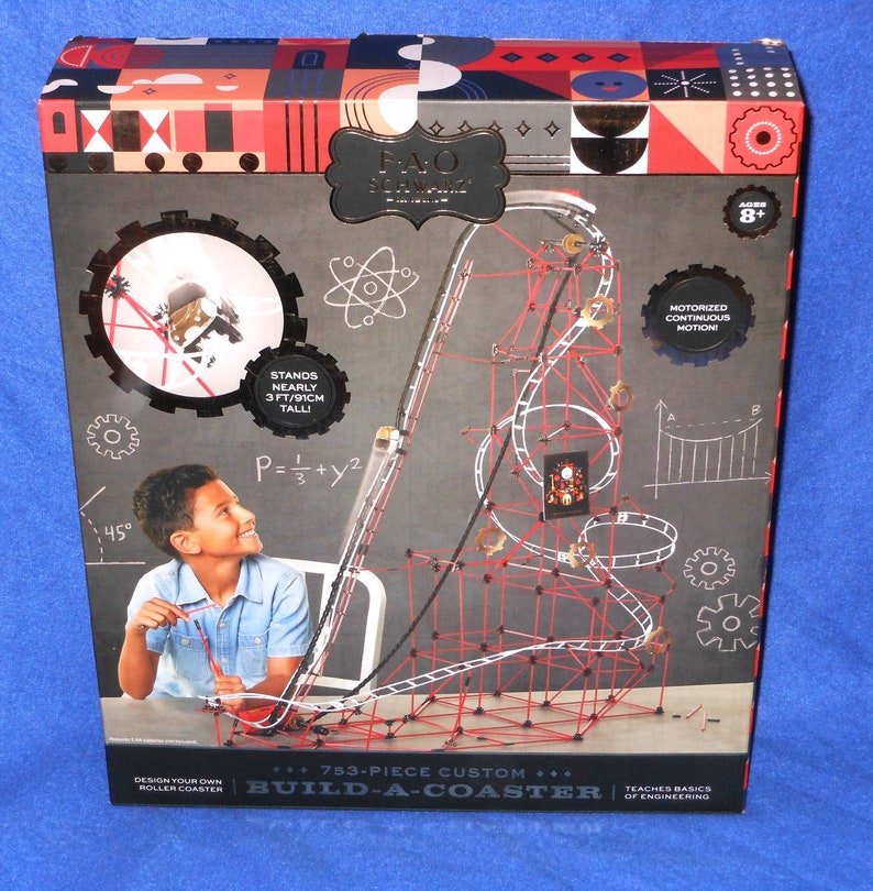 fao schwarz roller coaster build set