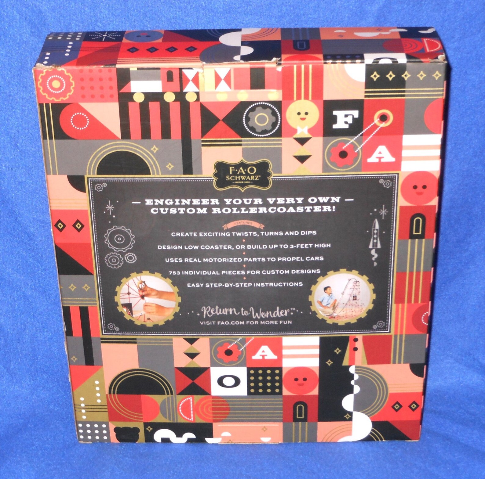 Build-a-coaster by FAO Schwarz Roller Coaster Kit - Etsy