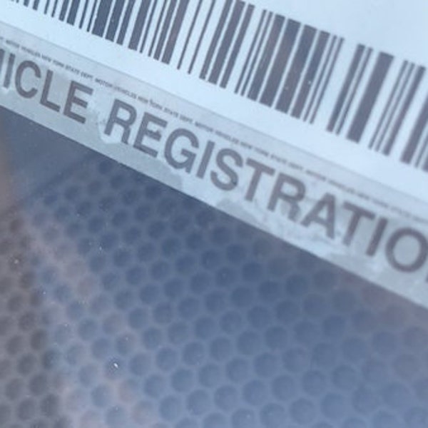 Fake Vehicle Registration Etsy