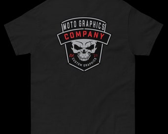 MotoGraphicsCo Skull T-Shirt