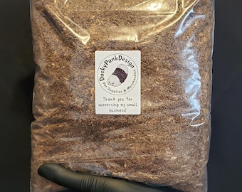 Bioactive Botanicals Hardwood Mulch, All Natural Decaying Soft White Rot Wood, with Beneficial Fungi and Bacteria for Healthy Invertebrates!