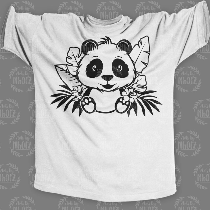 Cute Baby Safari Panda Svg Wild One Clipart Safari Animal - Etsy