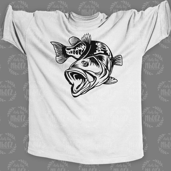Largemouth Bass Stencil