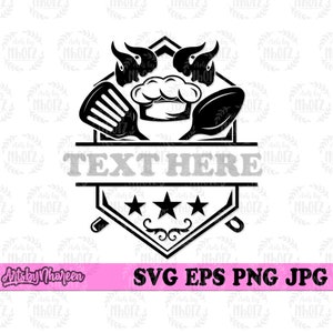 Grill Werkzeuge Koch Jpeg svg, Kochen Clipart, Chefkoch Papa T-shirt Design Geschenkidee png, Grillers Monogramm dxf, Chefkoch Werkzeuge geschnitten Datei, DXF
