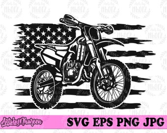 US Motorcross Dirt Bike svg, Bike Shop Inhaber Jpeg svg, Motorrad Clipart, Bike Reparatur Monogramm, Motorrad Schablone, Drag Racer Tshirt Design