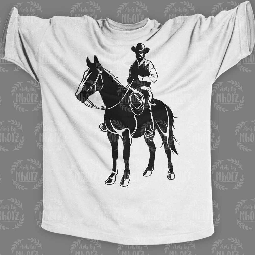 Cowboy Rodeo Svg, Western Clipart, Boho Cowboy Cut File, Horse Cowboy Rodeo Svg, Western Clipart, Boho Cowboy Cut File, Horse