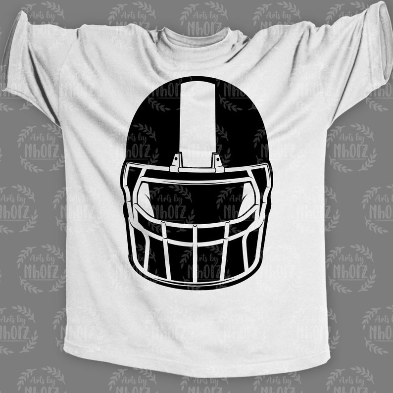 Football Helmet Svg Football Gear Svg Football Clipart Etsy