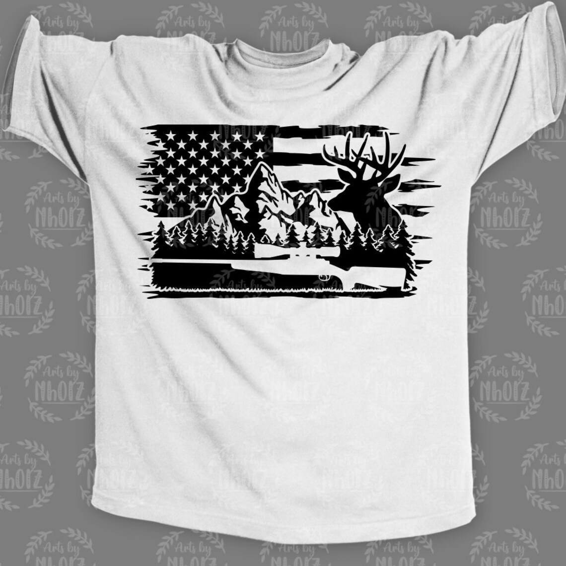 US Deer Hunting Svg US Hunting Shirt Svg US Outdoor Svg Etsy