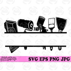 Painter Tools svg, Painting Jpeg svg, Paint Shirt svg, Paint Brush svg, Paint Roller svg, House Painter svg, Paint Clipart, Paint Tools png