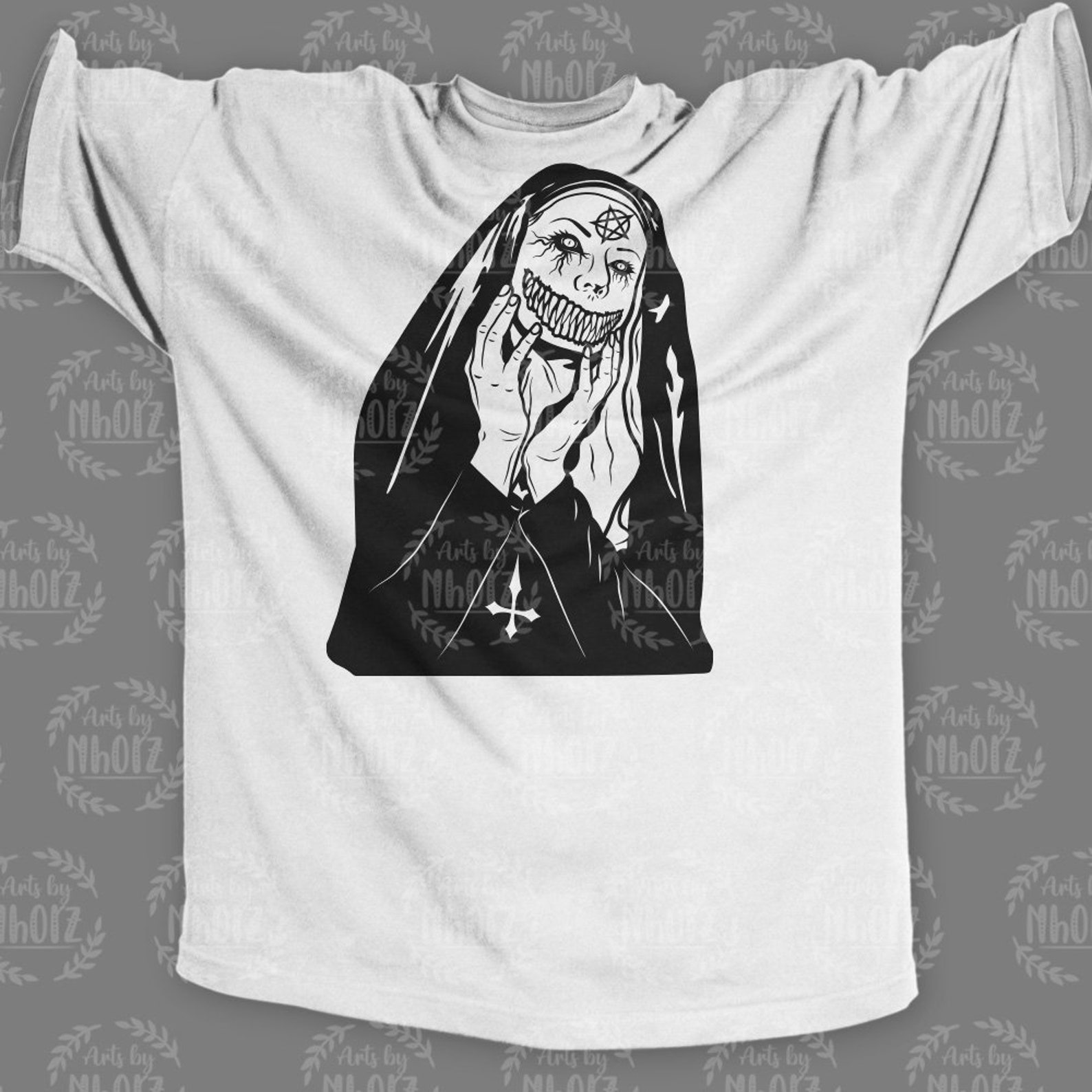 Scary Nun Tattoograinger Hydraulic Pump - lvhwd6f