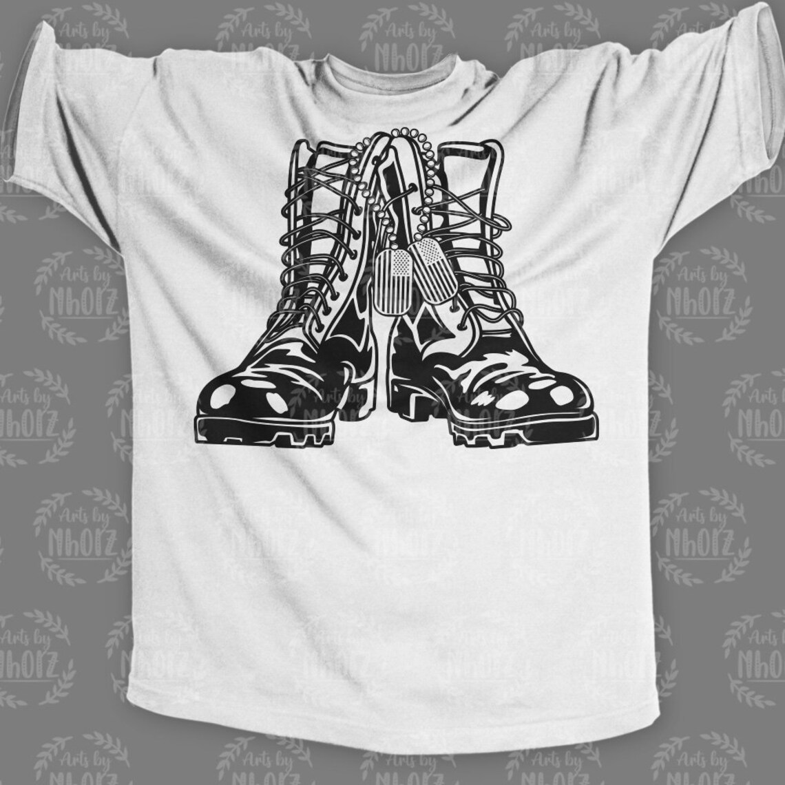 Combat Boot Svg Military Shoes Clipart Tactical Gear Cut Etsy