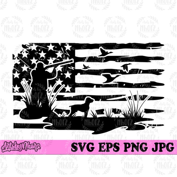 US Duck Hunting svg, US Hunting Shirt svg, US Hunter svg, Duck svg, Duck Clipart, Hunting Cutfile, Hunter Shirt svg, Dog Hunter svg, Dog svg