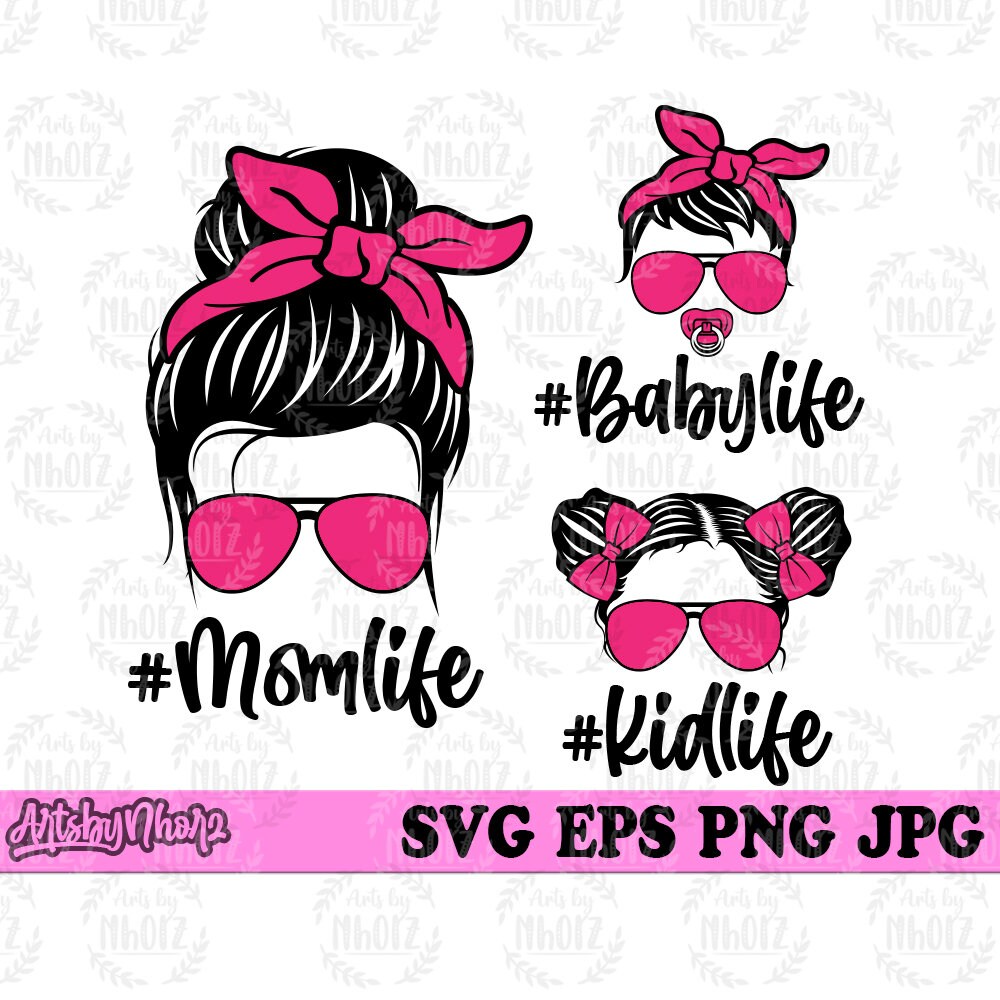 MomLife KidLife BabyLife SVG Bundle, Mom Life svg, Mom svg, MomLife png, Mom Life Clipart, MomLife Cutfile, Kid Life svg, Baby Life svg