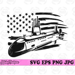 US Submarine svg, Underwater Boat Clipart, Submarine Cut File, Under the Sea Vessel Stencil, Marine Captain T-shirt Design png, Ship dxf