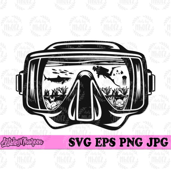 Scuba diving goggles hot sale