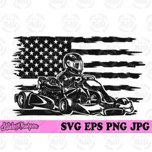 US Go Kart svg, Karting Clipart, Kart Zone Owner Monogram dxf, Extreme Sports Cut File, Racing Kart Stencil, Racer Dad T-shirt Gift Idea png