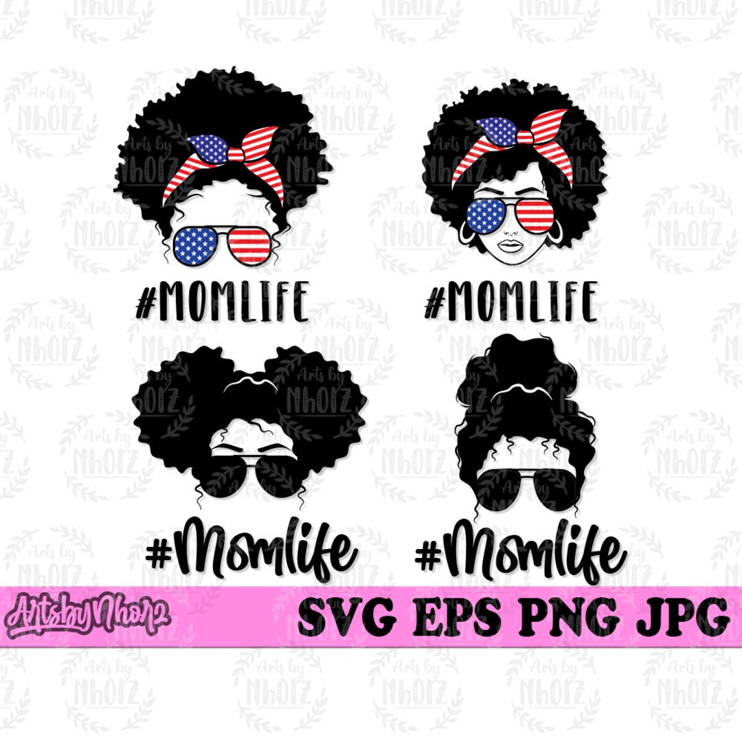 4 Mom Life SVG Bundle, Mom Bundle Svg, Mom Life Clipart, Momlife