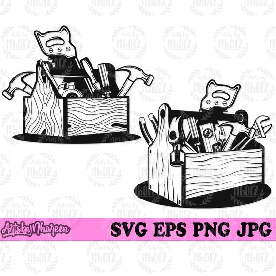 Toolbox Svg Carpenter Svg Contractor Svg Repairman Svg Etsy Finland