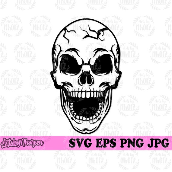 Scary Skull Clipart