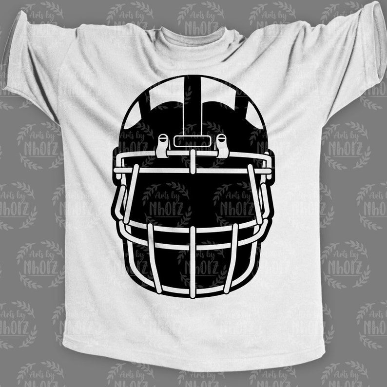 Football Helmet Svg Football Gear Svg Football Clipart Etsy