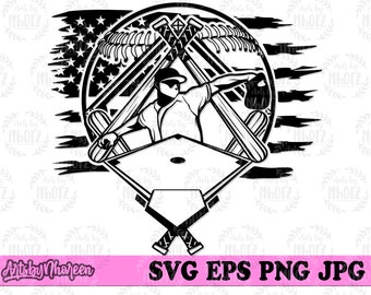 US Baseball Player svg, Sports Dad T-shirt Design png, Coach Gift Idea Clipart, Baseman Stencil, Shortstop Cut File, Fielder Stencil DXF jpg