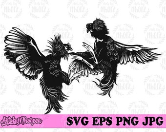 Game Cock Rooster Etsy