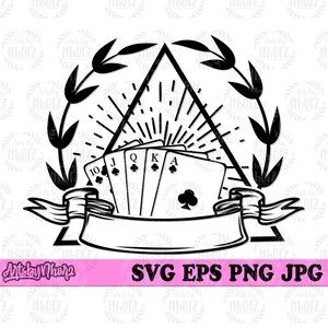 Playing Cards svg, Cards Clipart, Ace svg, Hearts svg, Gaming Cards svg, Card Clipart, Playing Card png, Spade svg, Clover svg, Casino svg