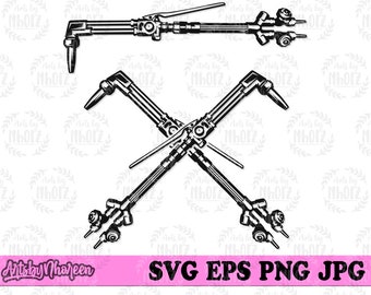 WeldingTorch svg, Welder Shirt png, Welder Dad Clipart, Welder Jpeg and Monogram Cut File, Iron Fitter svg, Iron Skilled Repairmen Stencil