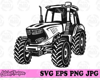Traktor svg, Farmer Papa Geschenk Idee Schablone, Farm Life T-shirt Design png, Farming Clipart, Düngung Cut File, Land Cultivator Cutfile