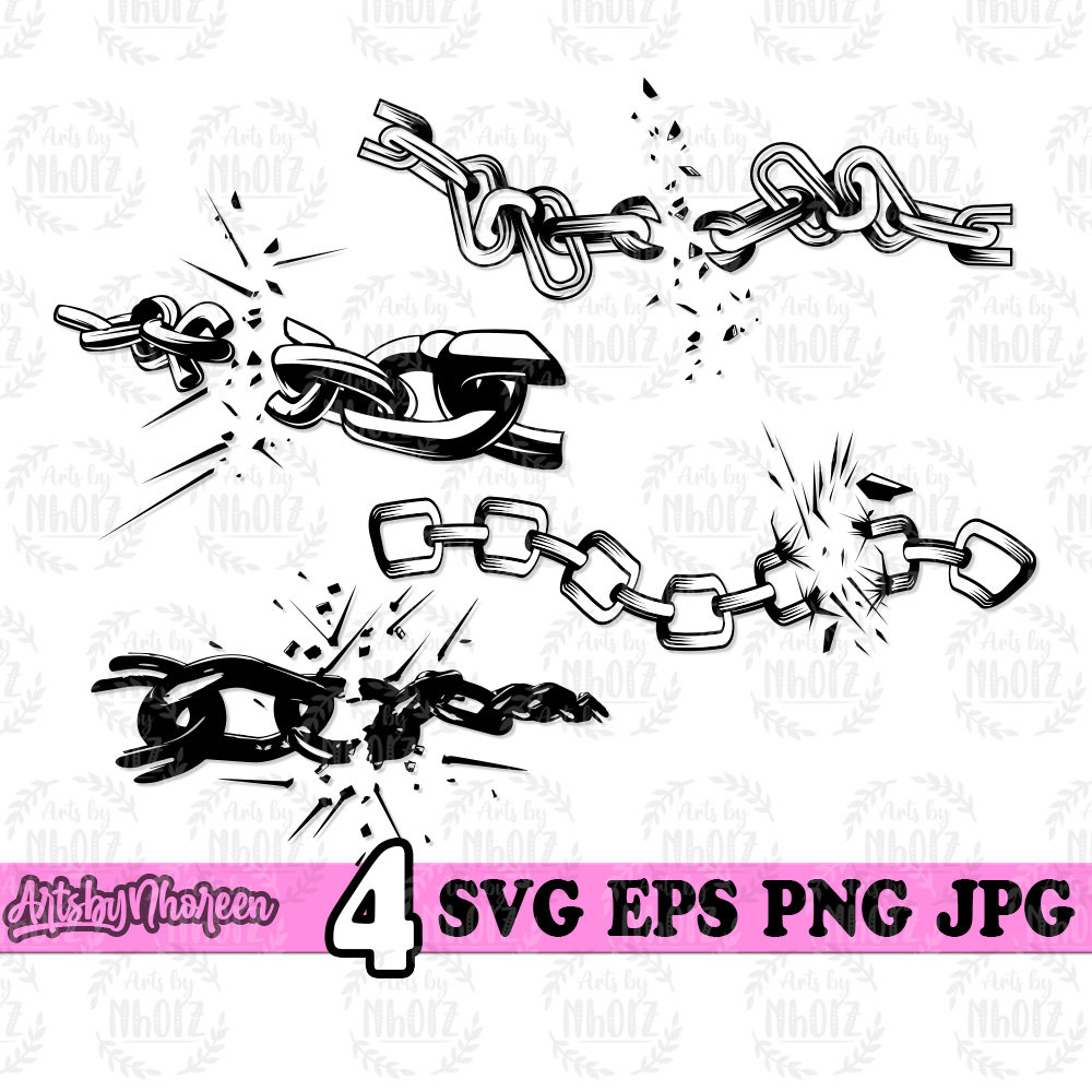 Broken Chain Drawing