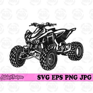 ATV svg | Extreme Sports Clipart | ATV Rider Cut File | Racer Dad T-shirt Design png | Car Show Monogram | Mud Dirt Ride jpeg | Off Road dxf