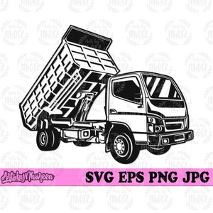 Dump Truck svg, Heavy Equipment Clipart, US Contractor Jpeg svg, Trucker Dad Gift Idea, Construction Driver Stencil, Truck Owner Monogram