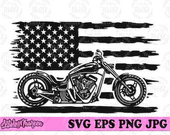 Chopper Motorbike svg, Biker Dad Gift Idea T-shirt Design png, Motorbike Clipart, Motorcycle Cut File, Big Bike Rally dxf, Sports Rider jpeg
