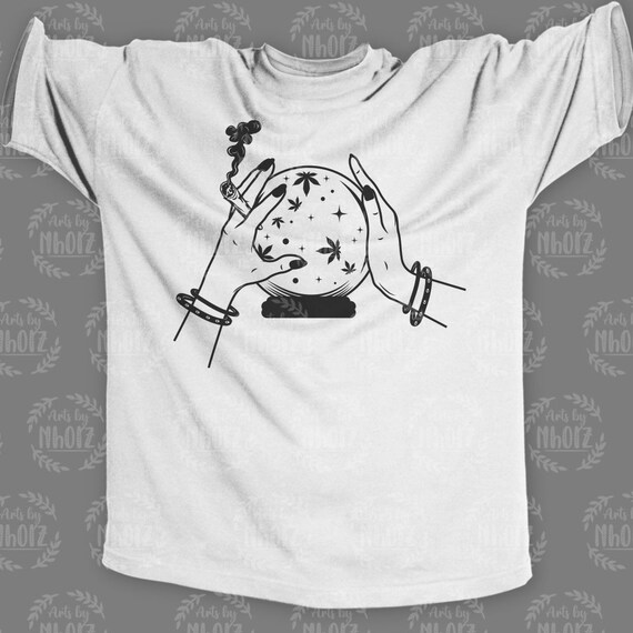 Psychic Crystal Ball Tshirt - Mystic Gypsy Fortune Teller Psychic Crystal Ball Tshirt - Mystic Gypsy Fortune Teller