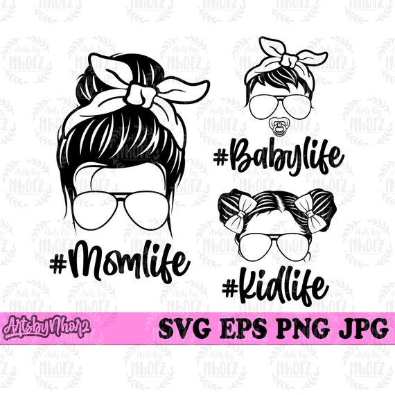 Momlife Svg Mom Life Svg Kidlife Svg Babylife Svg Mom Svg - Etsy