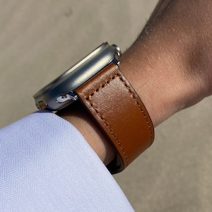 Leather Apple Watch Band 38mm 40mm 41mm 42mm 44mm 45mm 49mm, Apple Watch Strap, iWatch band Women, Apple Watch Bracelet, Gift for Him & Her