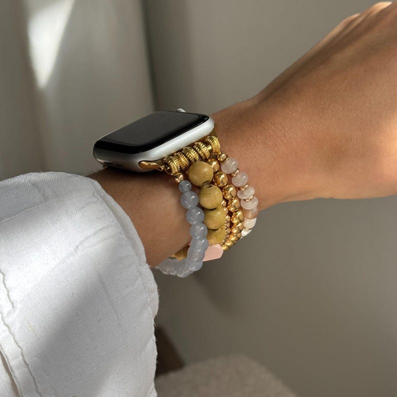Boho Apple Watch Band 38mm 40mm 41mm 42mm 44mm 45mm 49mm, Bohemian Beaded iWatch Strap for Women, Bracelet for series 3 4 5 6 7 8 9 10 Ultra