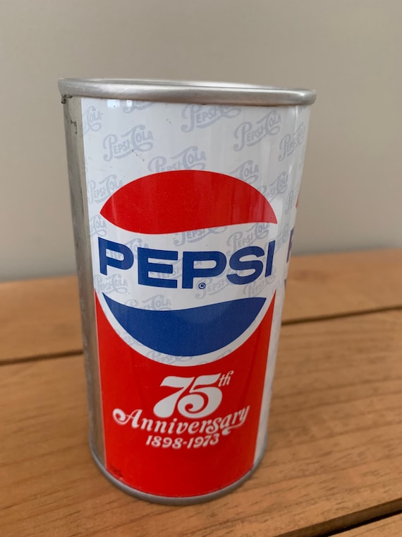 1973 75th Anniversary Pepsi Can With Original Pull Tab in Pristine