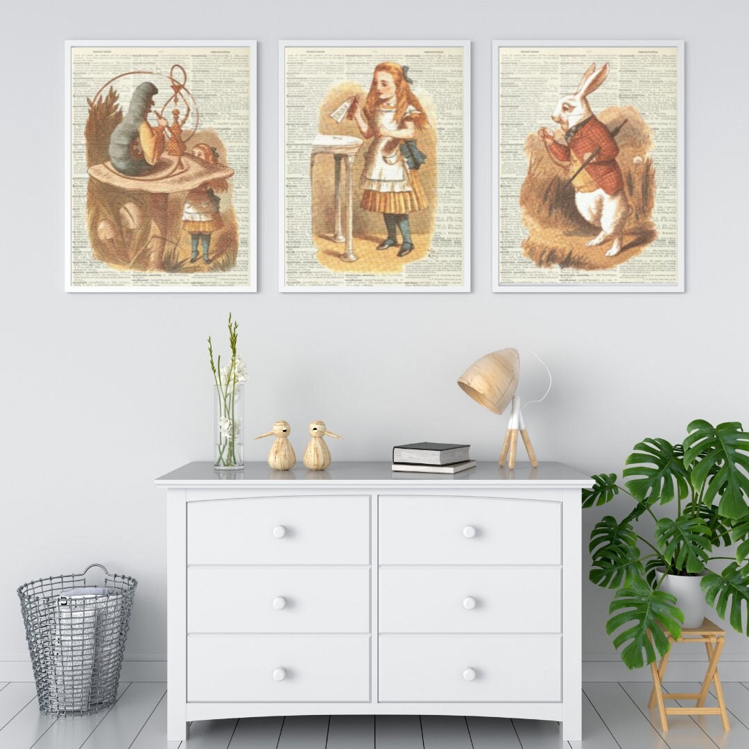 Dictionary Page Alice In Wonderland Printable