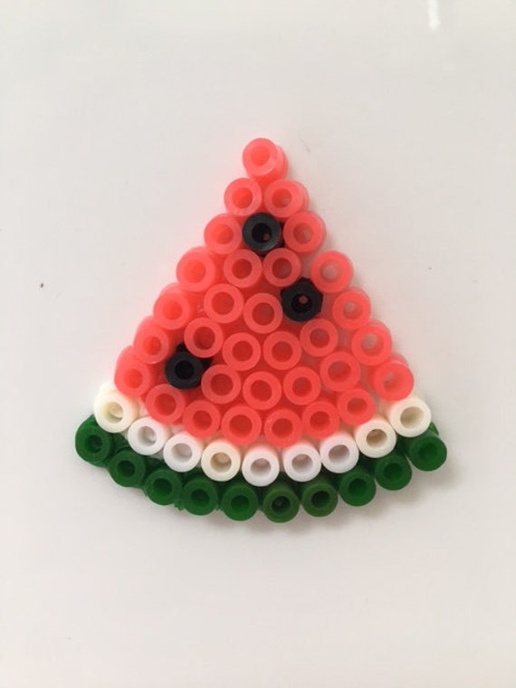 Perler Bead Watermelon Etsy